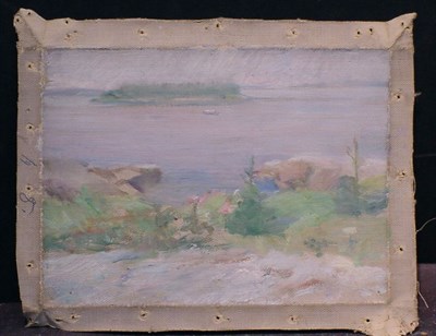 Lot 28 - Attributed to Francis Luis Mora ISLAND IN A...