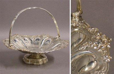 Lot 310 - Sheffield Silver Swing Handle Basket...