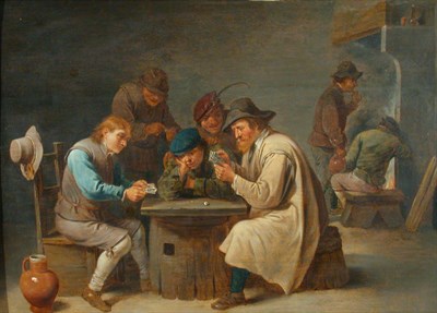 Lot 25 - Studio of David Teniers the Younger TAVERN...