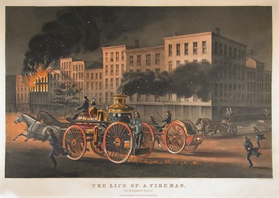Lot 34 - Currier & Ives, publishers THE LIFE OF A...