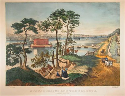 Lot 33 - Currier & Ives, publishers STATEN ISLAND...