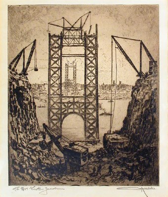 Lot 292 - Otto Kuhler [GEORGE WASHINGTON BRIDGE UNDER...