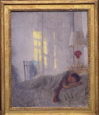 Lot 309 - John Koch 1909-1979 SLEEPING BOY Signed Koch...