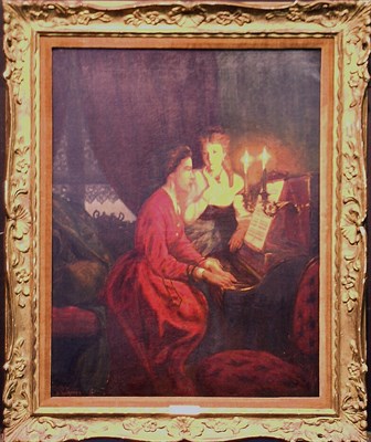 Lot 38 - Pieter Willem Sebes Dutch, 1830-1906 MUSIC BY...