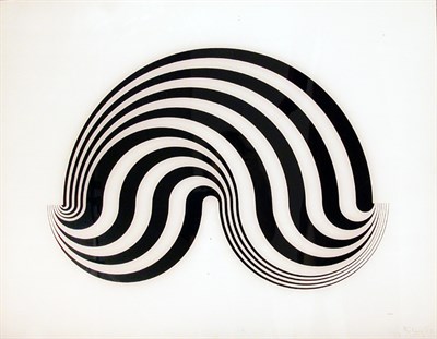 Lot 371 - Bridget Riley FRAGMENT 5 (S. 5E) Screenprint...