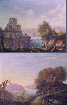 Lot 21 - Italian School 19th Century VIEWS IN THE...