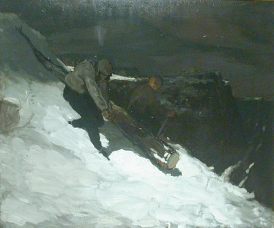 Lot 219 - Van Dearing Perrine 1869-1955 COASTING...