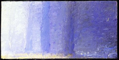 Lot 89 - Wolf Kahn American, b.1927 TRE ALBERI Painted...