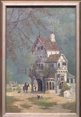Lot 247 - Edwin Deakin 1839-1923 SIGN OF THE GATE, AN...