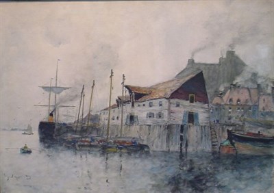 Lot 35 - Henry Ward Ranger American, 1858-1916 FISHING...