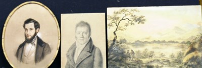 Lot 11 - Group of Three Unframed Drawings 19th Century