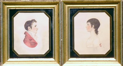 Lot 16 - Martha Key British, 19th century PORTRAIT OF...