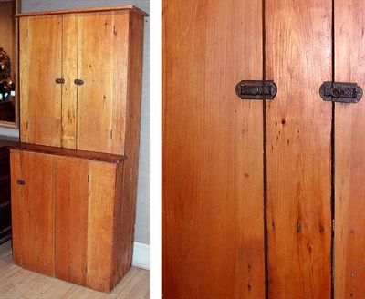 Lot 137 - Country Pine Cabinet