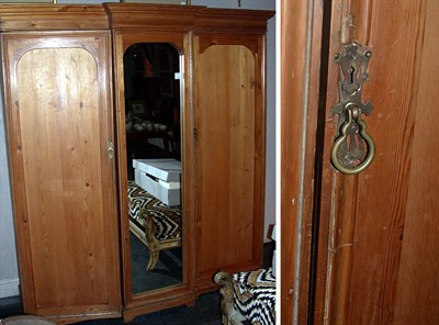 Lot 391 - Provincial Pine Armoire