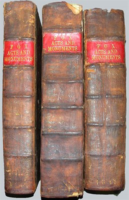 Lot 84 - FOXE, JOHN Acts and Monuments Portrait,...