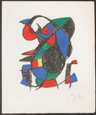 Lot 335 - Joan Miró JOAN MIRO LITHOGRAPHS II (M. 1048)...