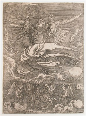 Lot 246 - Albrecht Durer THE SUDARIUM HELD BY ONE ANGEL...