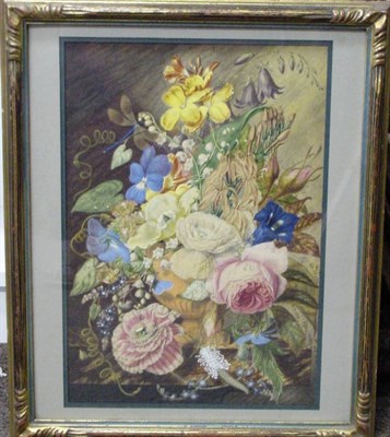 Lot 6 - Manner of Jan van Huysum ELABORATE FLORAL...