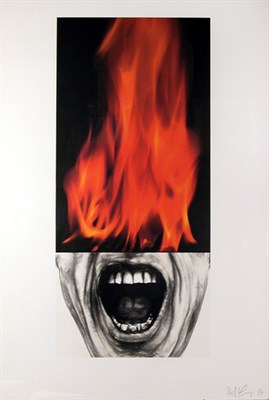 Lot 315 - Robert Longo ARENA BRAINS Color lithograph,...