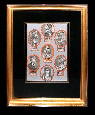 Lot 60 - Artist Unknown [ROYAL PORTRAITS] Fourteen...