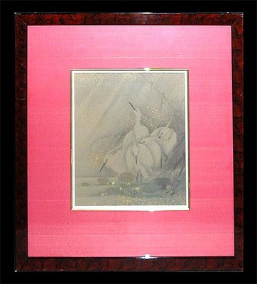 Lot 77 - Japanese School 20th Century [BIRDS] Four ink...