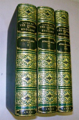 Lot 173 - STRICKLAND, AGNES Lives of the Queens of...