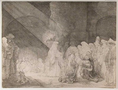 Lot 364 - Rembrandt van Rijn THE PRESENTATION IN THE...