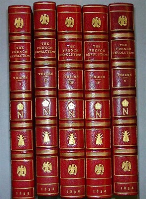 Lot 181 - THIERS, M.A. History of the French Revolution...