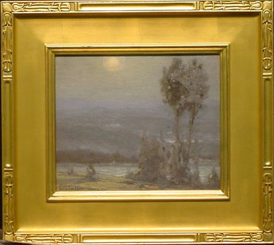 Lot 202 - Gustave Adolph Wiegand 1870-1957 TWILIGHT...