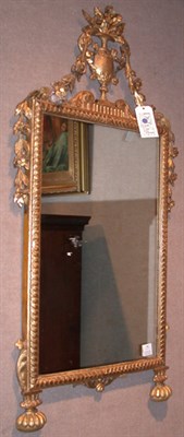 Lot 308 - Italian Neoclassical Gilt-Wood Mirror Early...