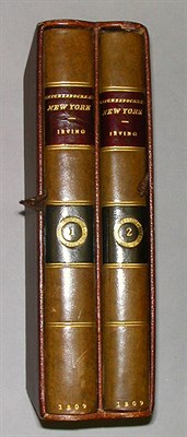 Lot 152 - [IRVING, WASHINGTON] A History of New York...