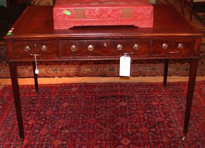 Lot 423 - George III Mahogany Writing Table Late...