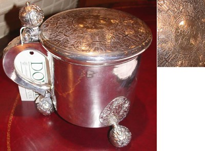 Lot 273 - Swedish Silver Tankard Maker's mark OW, Boras,...