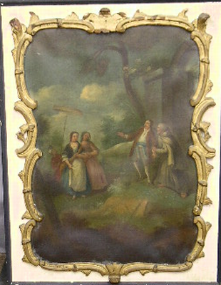 Lot 109 - Manner of Jean Antoine Watteau THE ARRIVAL OF...