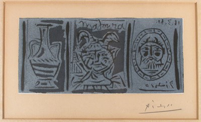 Lot 351 - Pablo Picasso MADOURA (B. 1021; BAER 1270)...