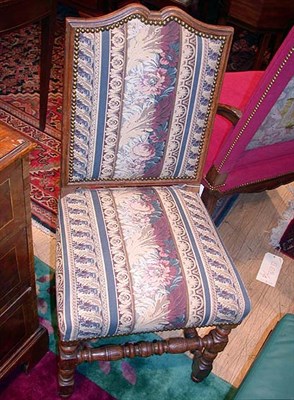 Lot 256 - Set of Six Provincial Oak Dining Chairs