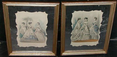 Lot 105 - Artist Unknown LE MONDE ELEGANT Four...