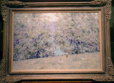 Lot 19 - Andre Gisson American/French, b.1908 A WALK IN...