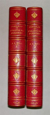 Lot 159 - MILL, JOHN STUART Principles of Political...