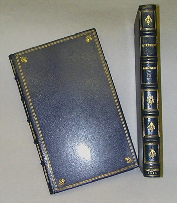 Lot 157 - [LONGFELLOW, HENRY WADSWORTH] Hyperion, A...