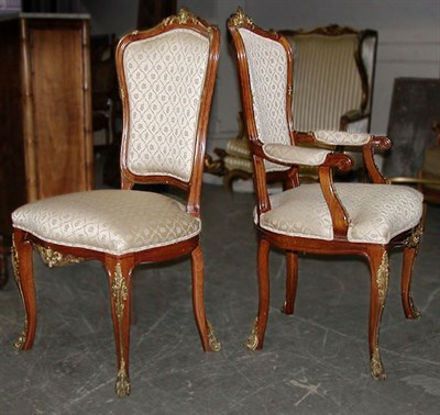 Lot 282 - Set of Fourteen Louis XV Style Bronze Mounted...