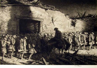 Lot 249 - Kerr Eby SHADOWS (G. 186) Etching and...