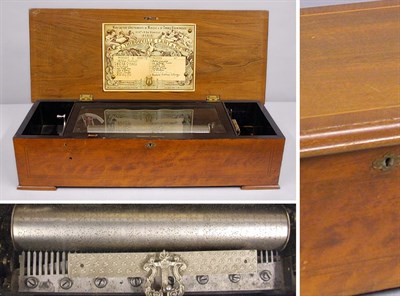 Lot 724 - Thibouville Lamy & Cie Music Box Having...
