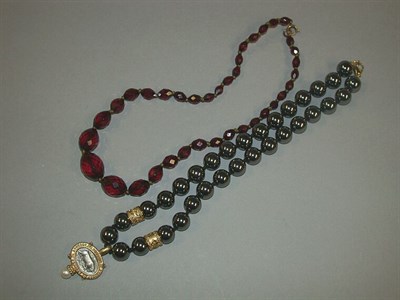 Lot 296 - Two Bead Necklaces