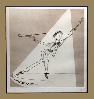Lot 265 - Al Hirschfeld [FRED ASTAIRE] Etching and...
