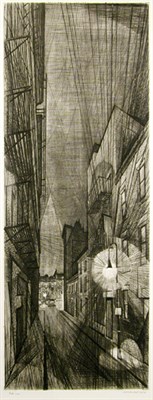 Lot 296 - Armin Landeck MINETTA STREET; FACADE (K. 110;...