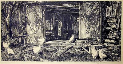 Lot 403 - Stow Wengenroth BARN AT BAYSIDE Ink over...