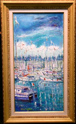 Lot 4 - Yolande Ardisonne French, b.1927 BATEAUX A ST....