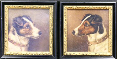 Lot 184 - Edward Aistrop British, fl.1890s HEAD OF A...