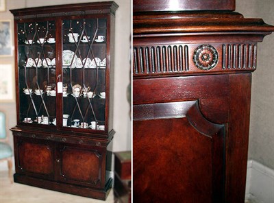 Lot 450 - Georgian Style Mahogany Bookcase
